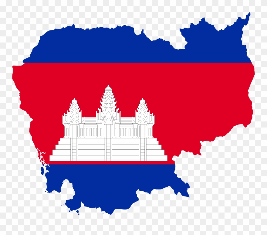 Humidity Clipart Dry Season - Cambodia Capital City Map - Png Download