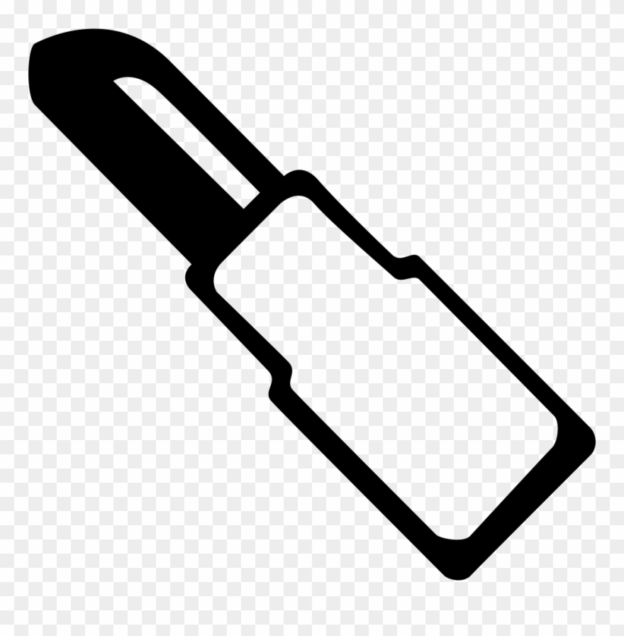 Makeup - Make Up Transparent Icon Png Black Clipart