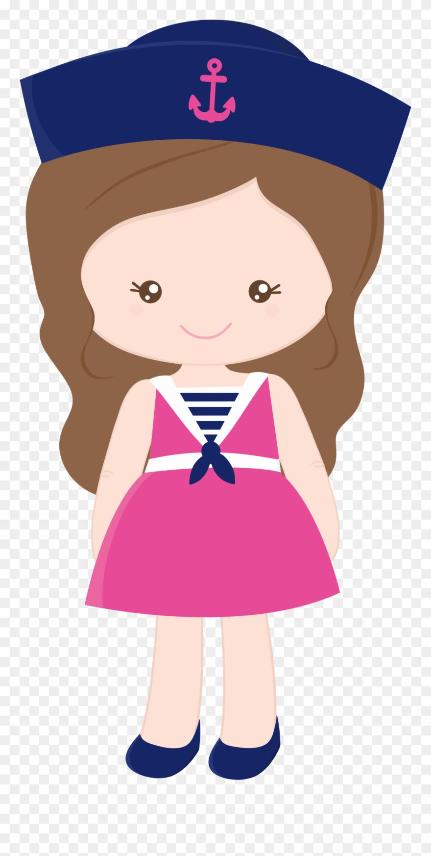 Grafos Digital Clipart 6 By Carol - Girl Sailor Clipart - Png Download