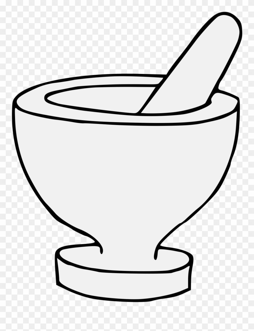 Mortar And Pestle Clipart 524015 Pinclipart