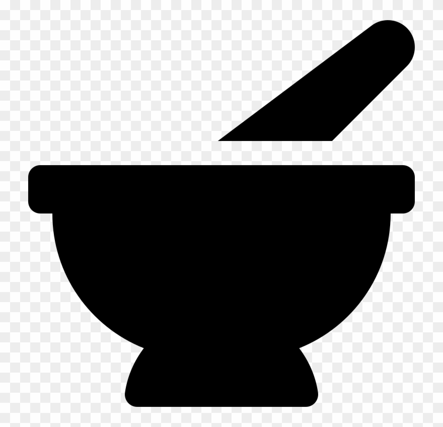 Font Awesome 5 Solid Mortar-pestle - Font Awesome Clipart