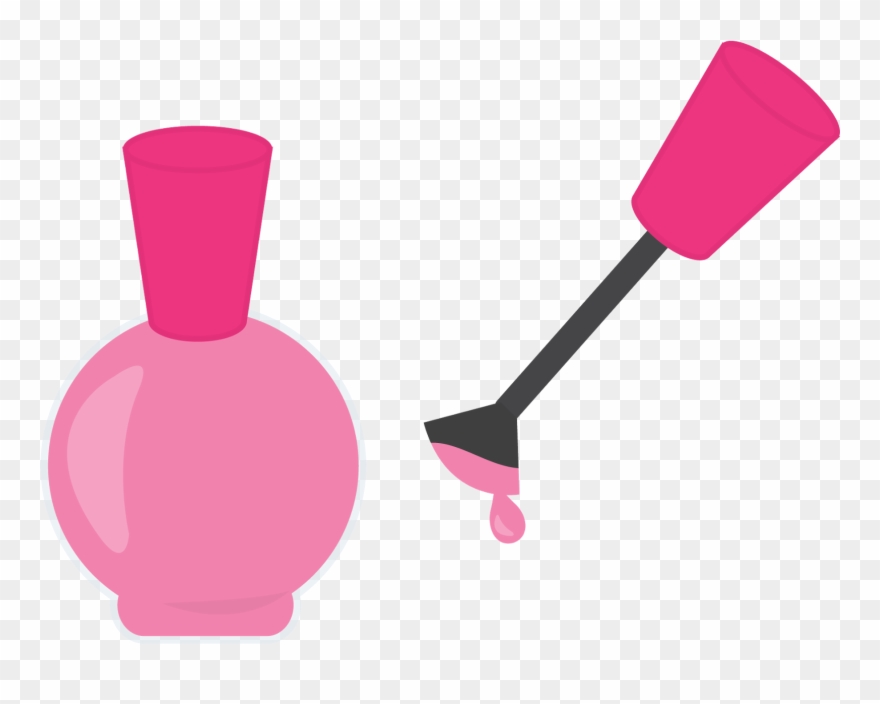 Spa Party Clip Art Oh My Fiesta For Ladies Beer Bottle - Nail Polish Clip Arts Png Transparent Png