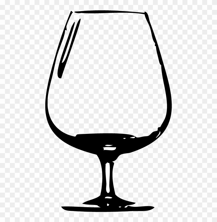 File Glencairn Whisky Glass Silhouette Svg Wikipedia - Beer Glass Sketch Simple Clipart