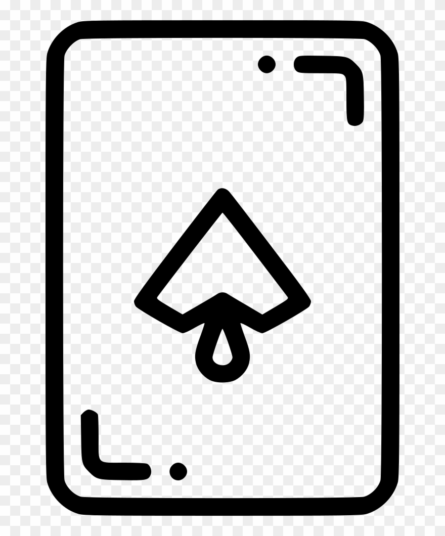 Casino Playing Card Spade Gamble Gambling Luck Comments - Gambling Clipart
