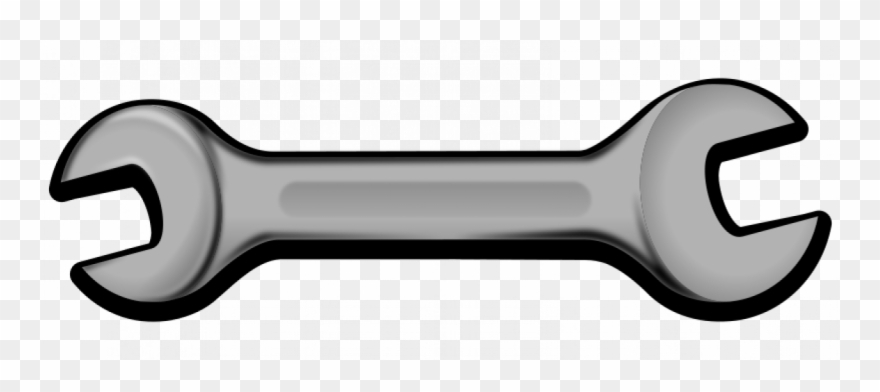 Spanners Adjustable Spanner Tool Plumber Clip Art - Wrench Clipart - Png Download