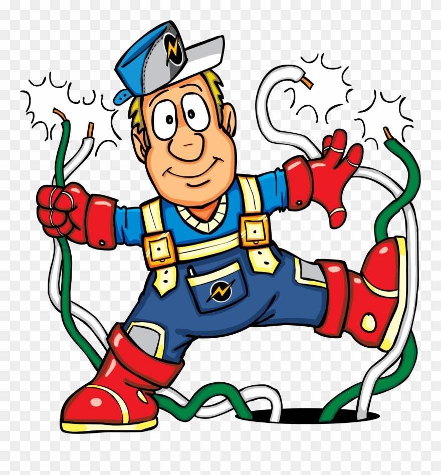Air Conditioning Solar Electricians Hervey Bay - Elektriker Får Stød Clipart