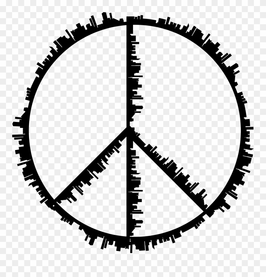 Big Image - Draw A Peace Sign Clipart