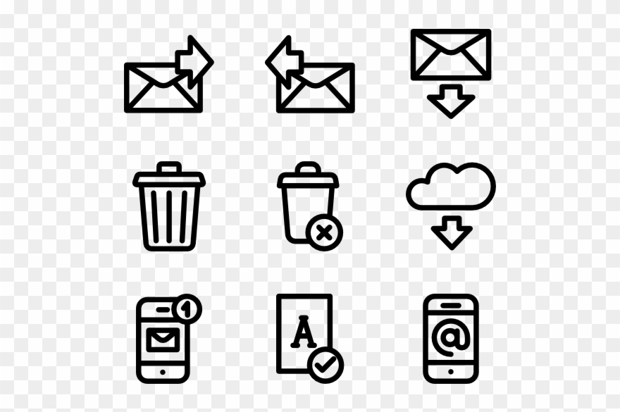 Email - Knowledge Icons Clipart