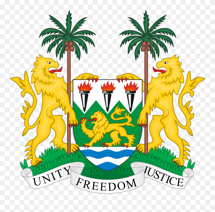 Sierra Leone National Emblem Clipart