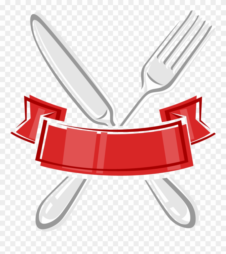 Fork Clipart Red Spoon - Fork - Png Download