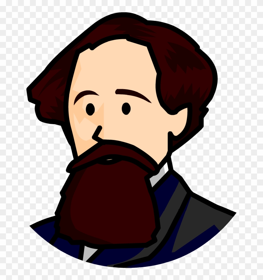 Charles Dickens - Charles Dickens Vector Transparent Clipart
