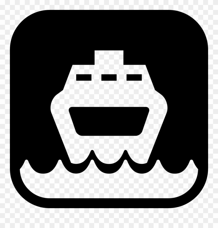 Clip Art Black And White Free Hubpicture - Cruise Png Icon White Transparent Png
