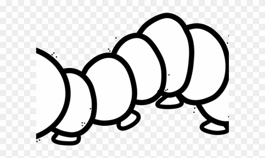 Inch Cliparts X Carwad Net - Worm Clip Art Black And White - Png Download