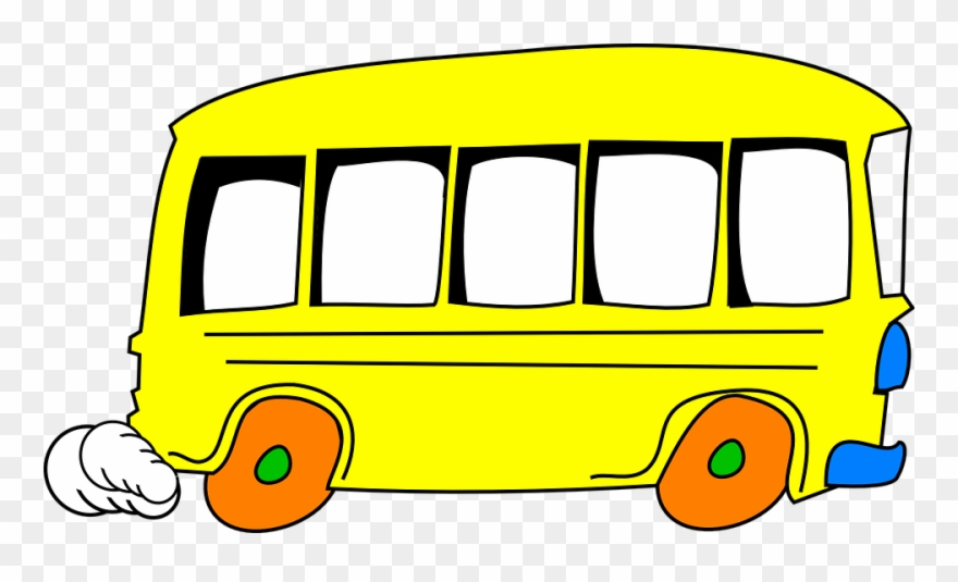 Bus Clipart Bus Trip - Onibus Desenho Png Transparent Png