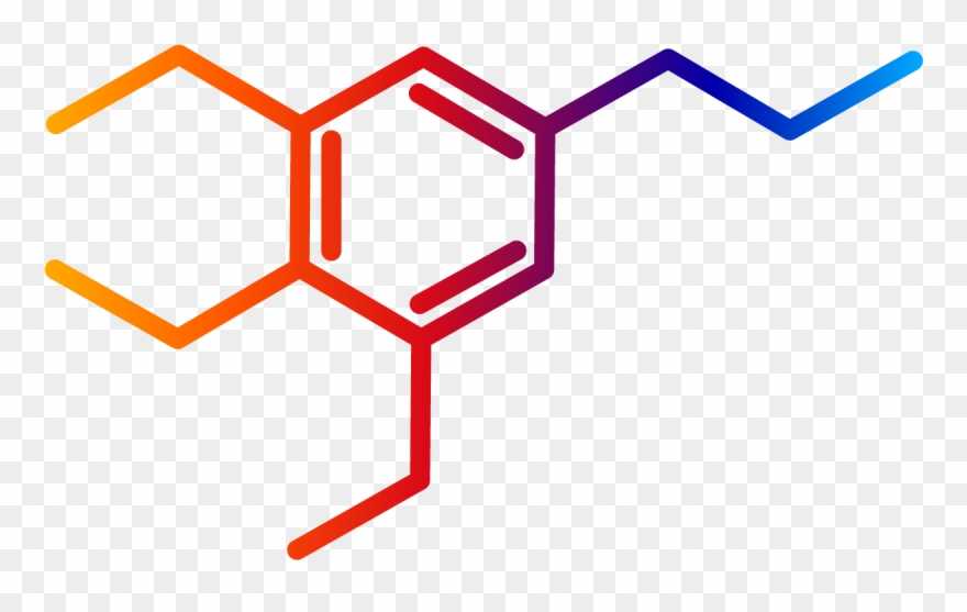 Microdosing Mescaline - Mescaline Molecule Clipart