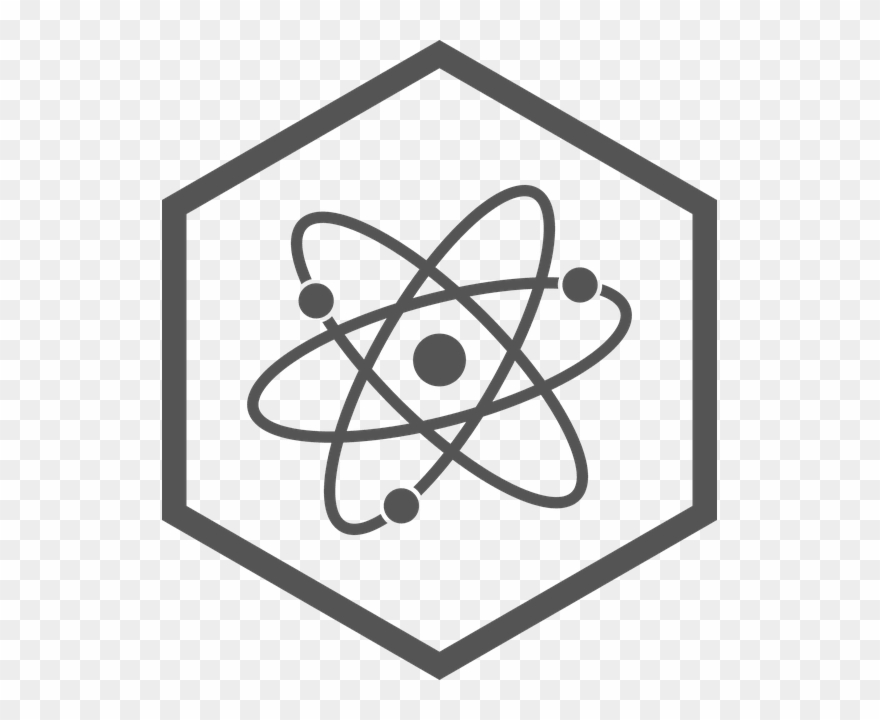 Atom - Sticker Atom Clipart