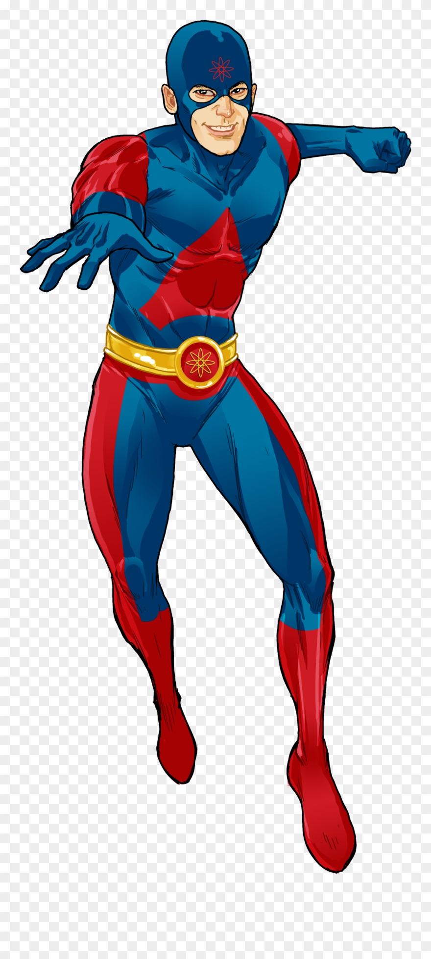 The Power Of Diversity Classic Superheroes Reimagined - Dc Atom Png Clipart