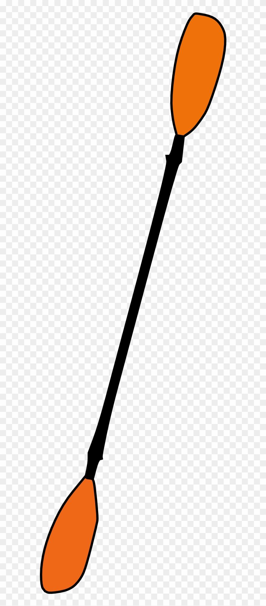 Feathered Or Parallel Blades - Clipart Dayung - Png Download