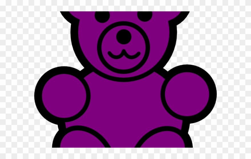 Gummy Bear Clipart Color - Green Gummy Bear Clipart - Png Download