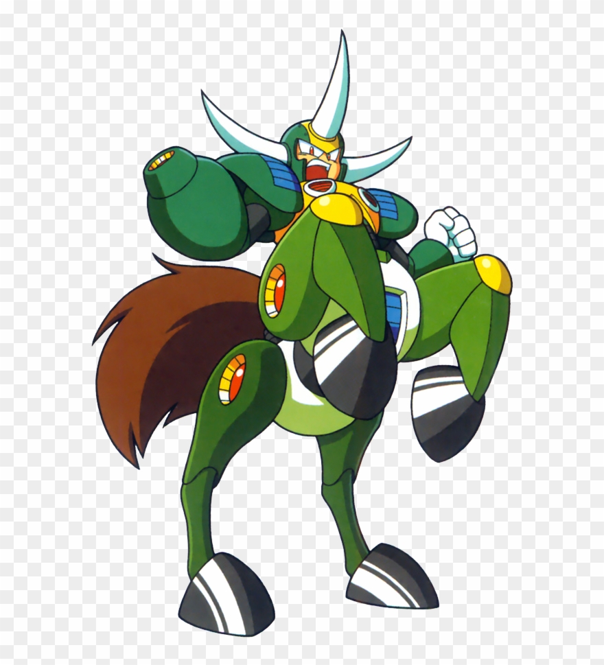 Villains, Bad Guys, Comic Books, Anime - Megaman Robot Clipart