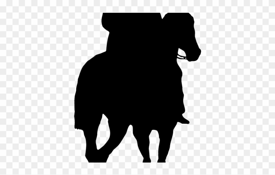 Rafting Clipart Siluet - Horse Silhouette - Png Download