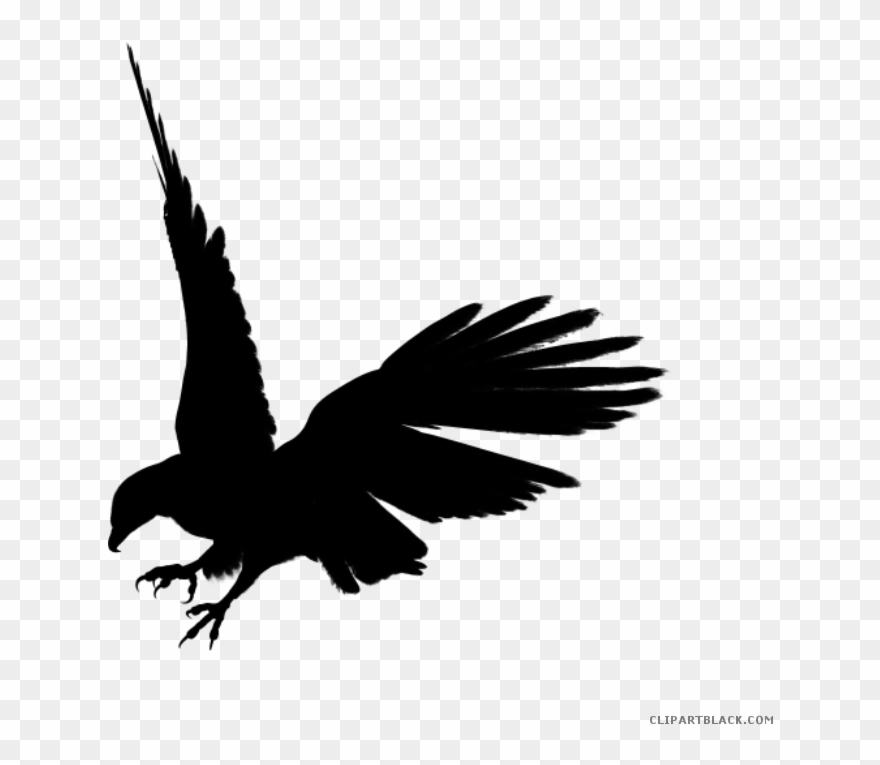 Eagle Silhouette Clipart - Eagle Silhouette Vector Free - Png Download