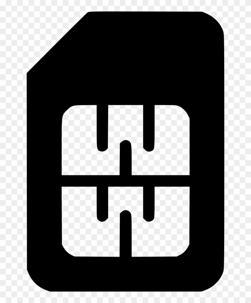 Sim Card Clipart Svg - Portable Network Graphics - Png Download