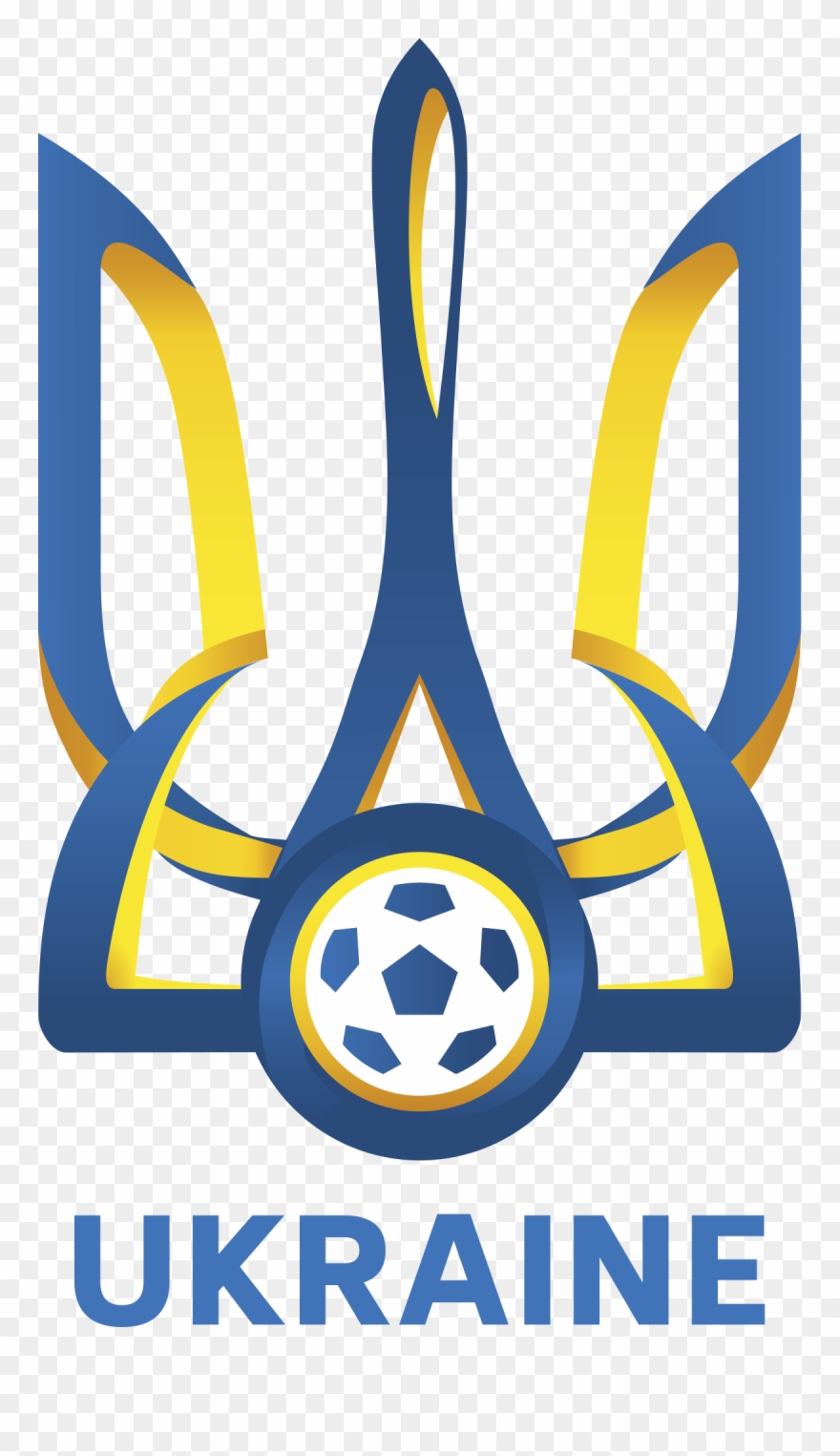 Ukraine National Team Logo Clipart