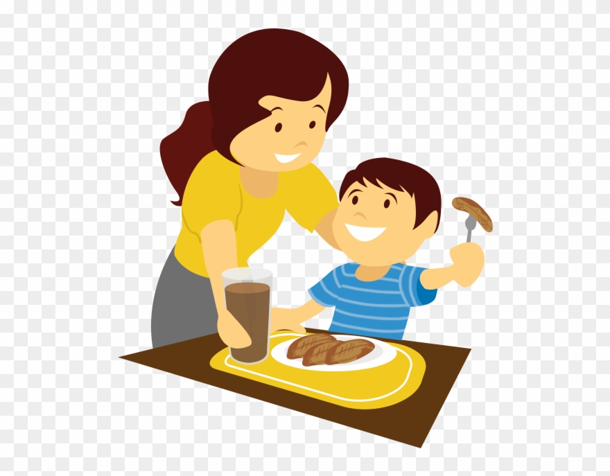 In Order To Stay Active, Children Should Be Fueled - Children Food Clipart Png Transparent Png