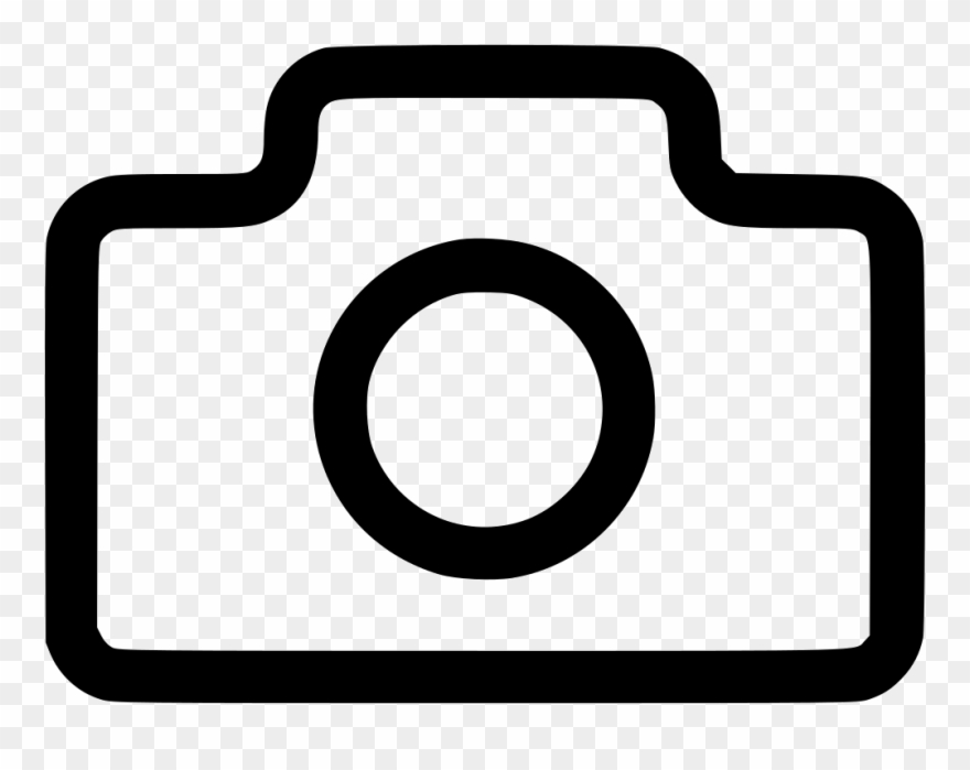 Camera Simple Comments - Camera Icon White Png Clipart