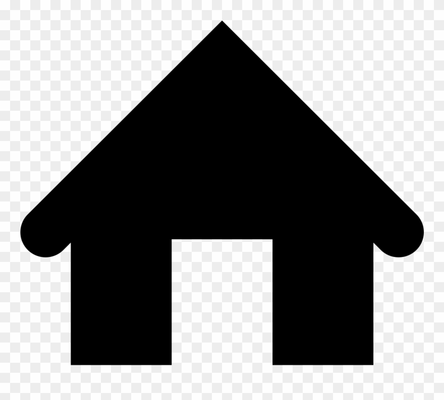 Open - Home Icon Vector Png Clipart