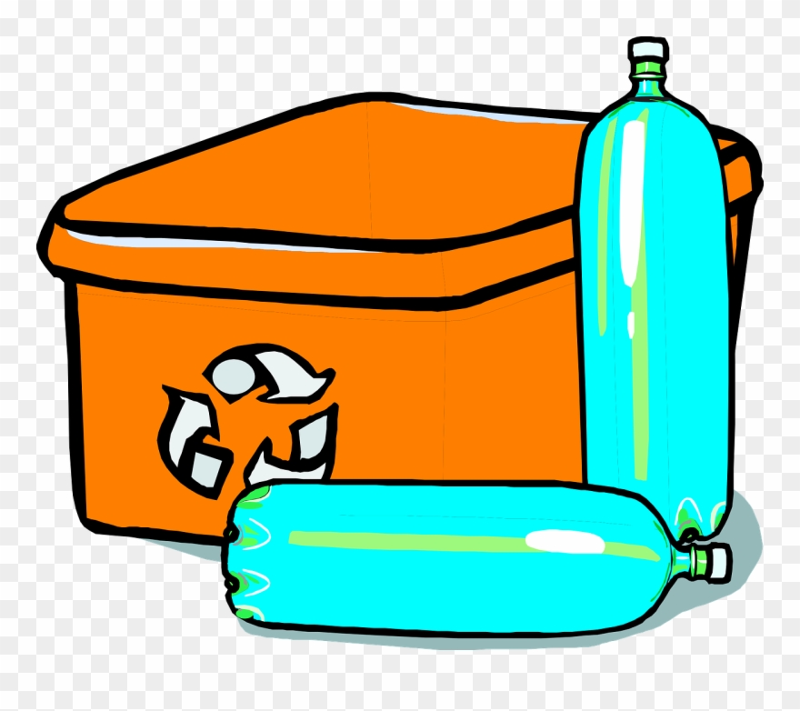 Plastic Bottle Recycling Clipart - Png Download