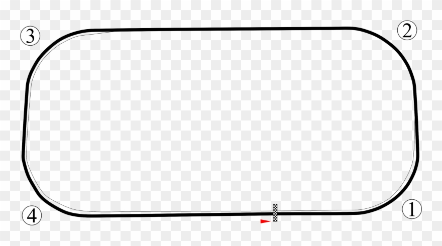 Indianapolis Motor Speedway - Indianapolis Motor Speedway Shape Clipart