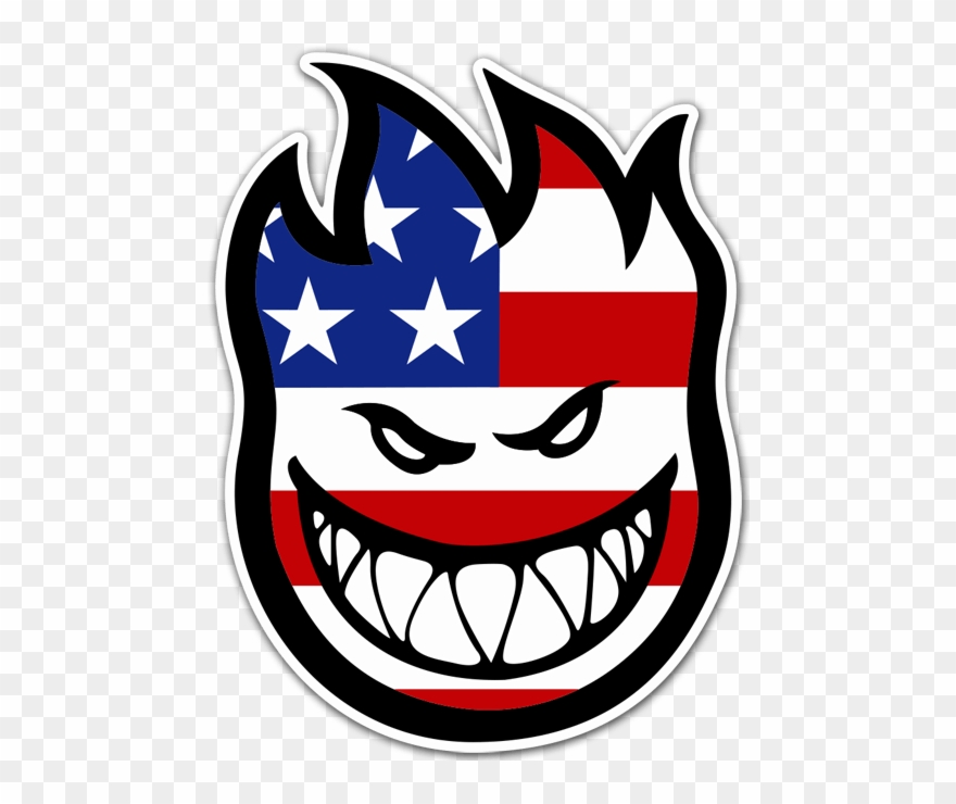 Car & Motorbike Stickers - Spitfire Skate Clipart