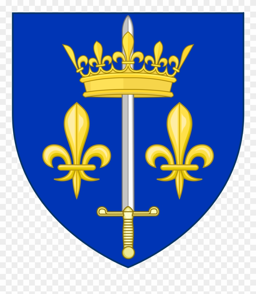 Unable To Force A Confession, Bishop Cauchon Now Sought - Armoiries Jeanne D Arc Clipart
