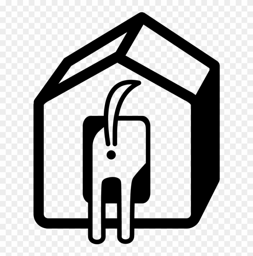 Housetrained - Doghouse Clipart