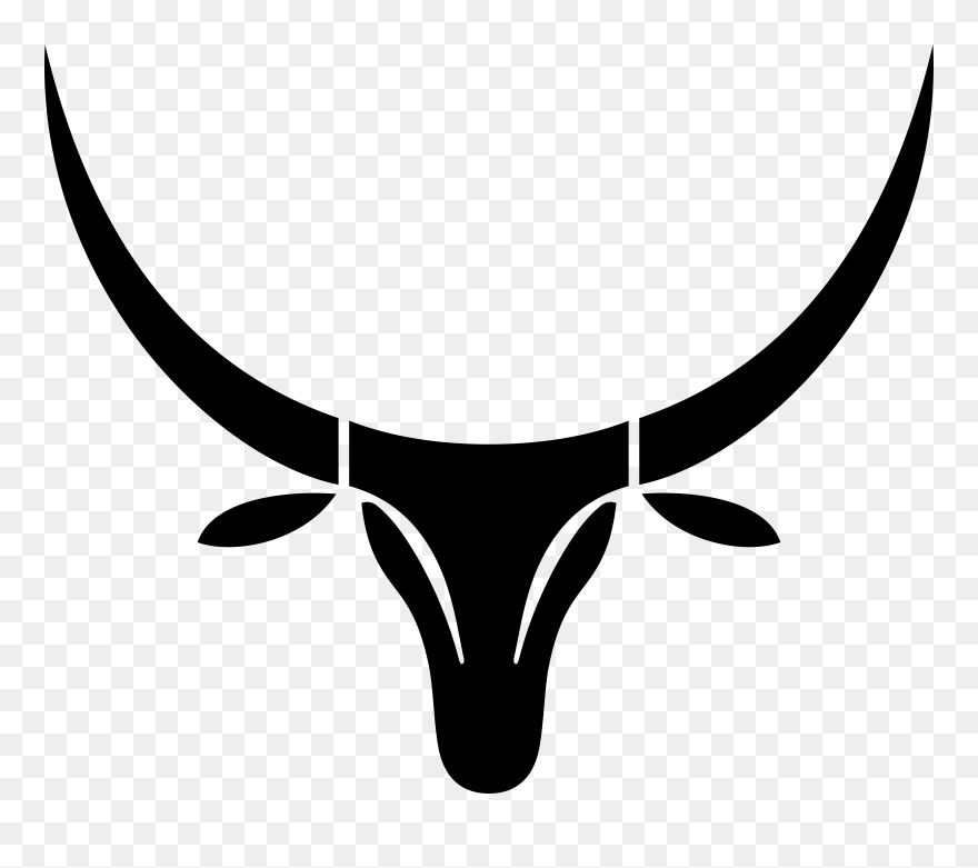 Bulls Clipart Zebu - Cattle Symbol - Png Download