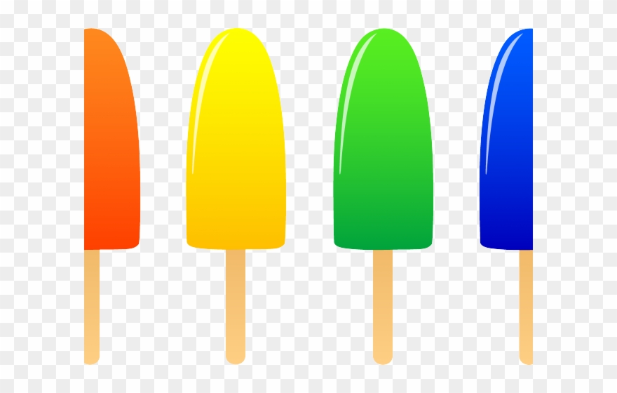 Popsicle Clipart Cold Thing - Ice Pop - Png Download