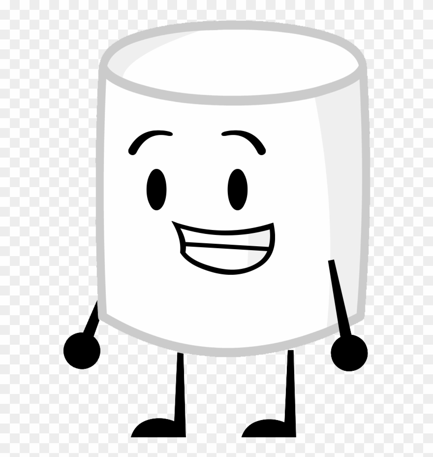 Marshmallow With Eyes Clipart