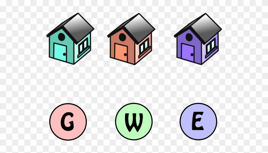 50982947 - Solve A Gas Water Electric Riddle Clipart