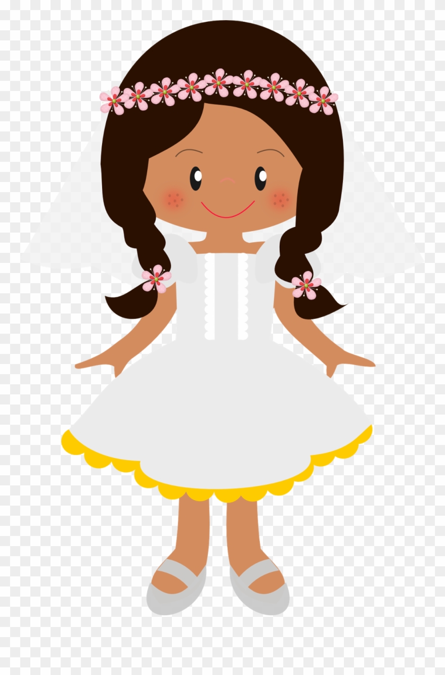 Png Black And White Download Communion Table Clipart - Daminha Casamento Desenho Png Transparent Png