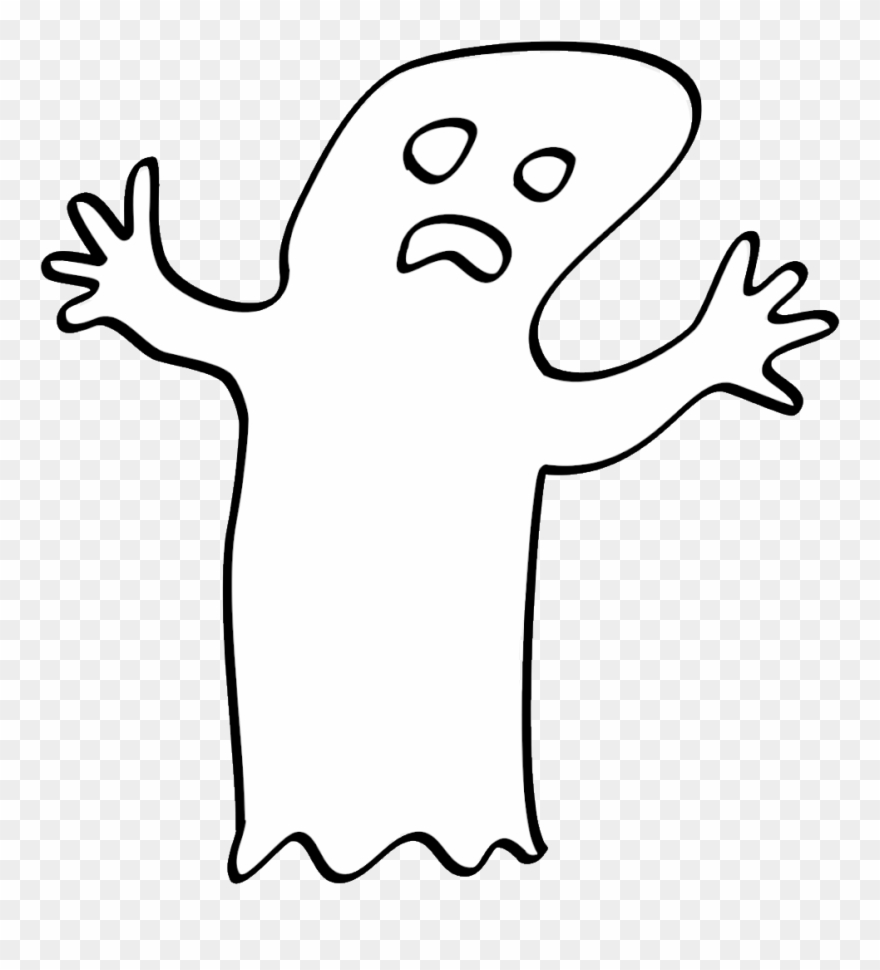 Anchor Clip Gvsu - Ghost With No Background - Png Download