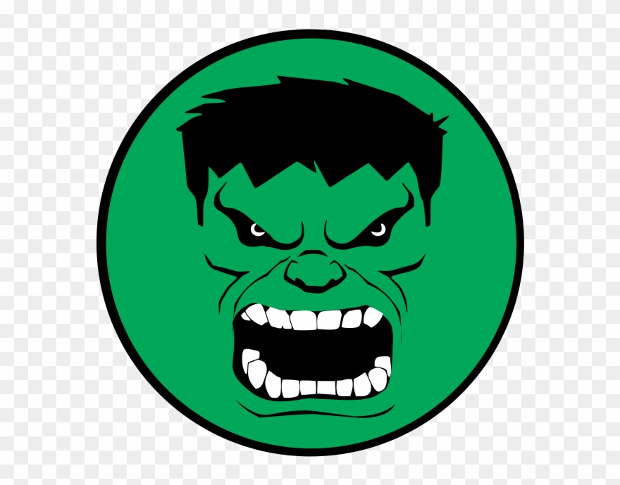 Hulk Hulk Face Vector Clipart 529715 PinClipart