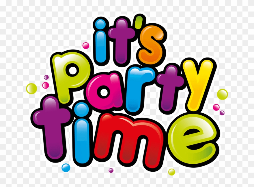 A Facebook Party Is Super Fun - Party Time Clipart