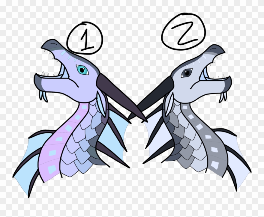 Clip Black And White Old Wings Of Fire - Cartoon - Png Download