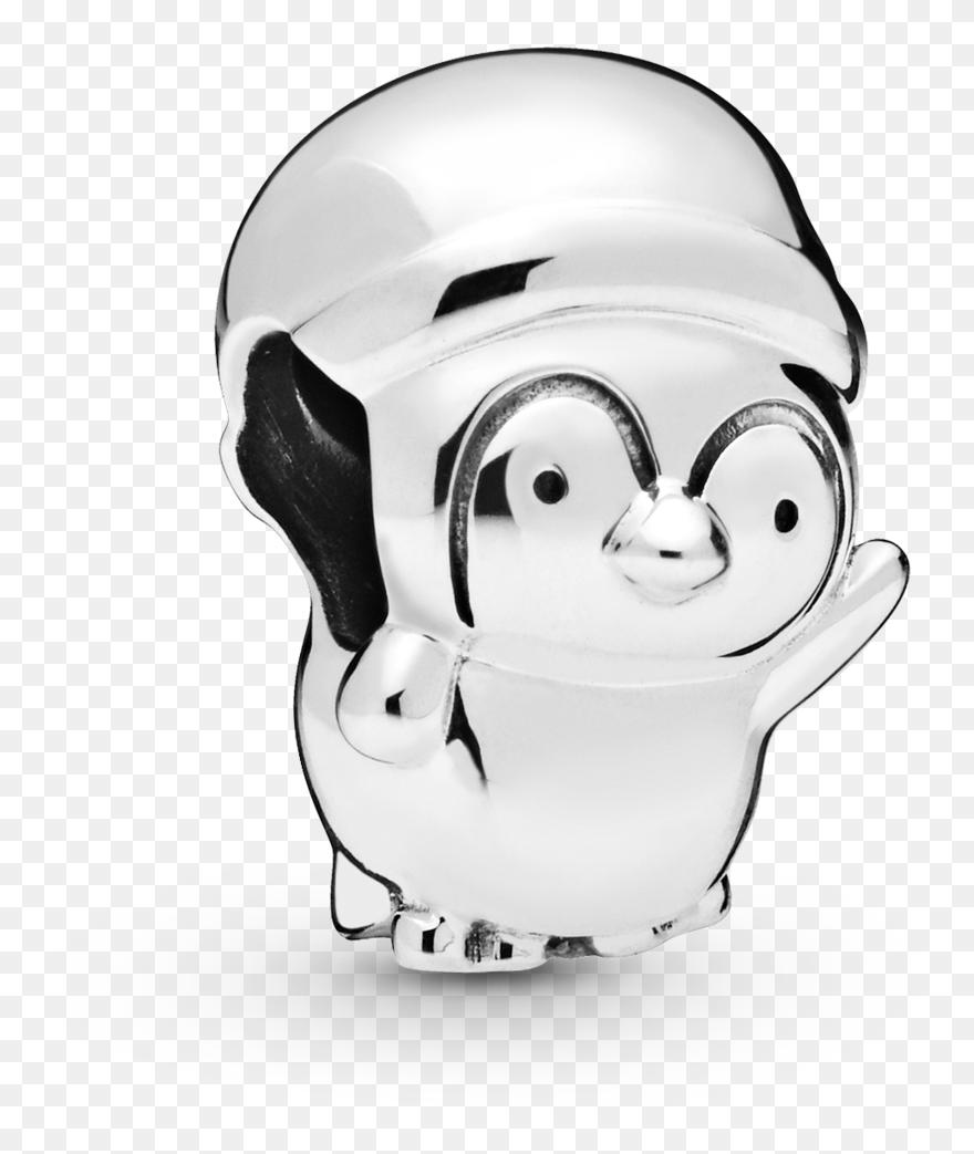 Pandora - Title - Tag - Pandora Christmas Penguin Charm Clipart