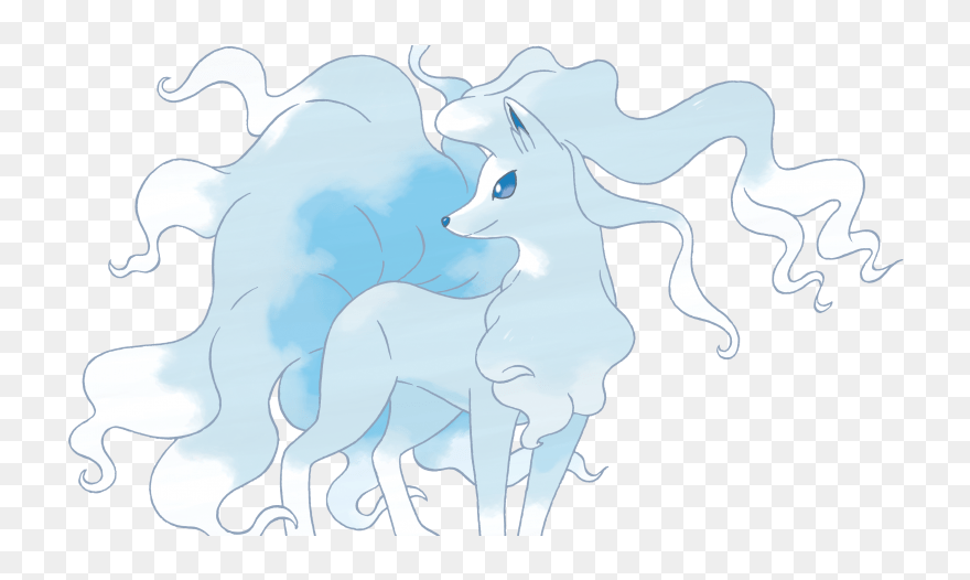 Pokemon Alolan Ninetales Clipart