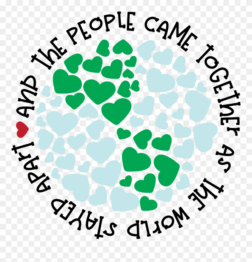 Free World Of Hearts Svg Cut File Clipart