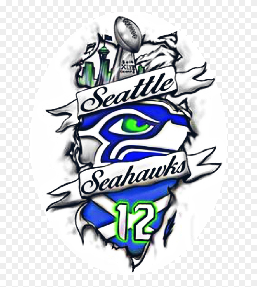 Seattle Seahawks Tattoo Clipart