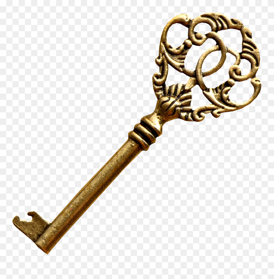 Клипарт Старинный Ключ Png - Ключ Png Clipart